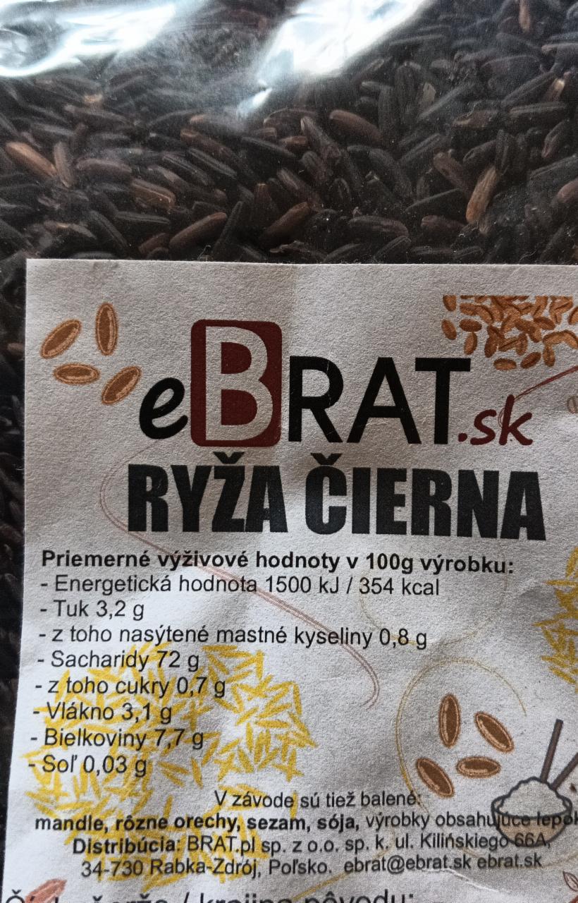 Fotografie - Ryža čierna eBrat.sk