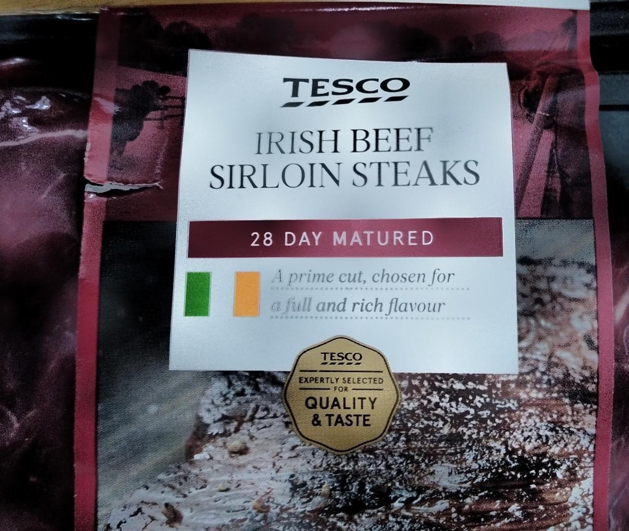 Fotografie - Irish Beef Sirloin Steak Tesco