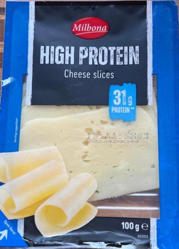 Fotografie - High Protein Käsescheiben Milbona