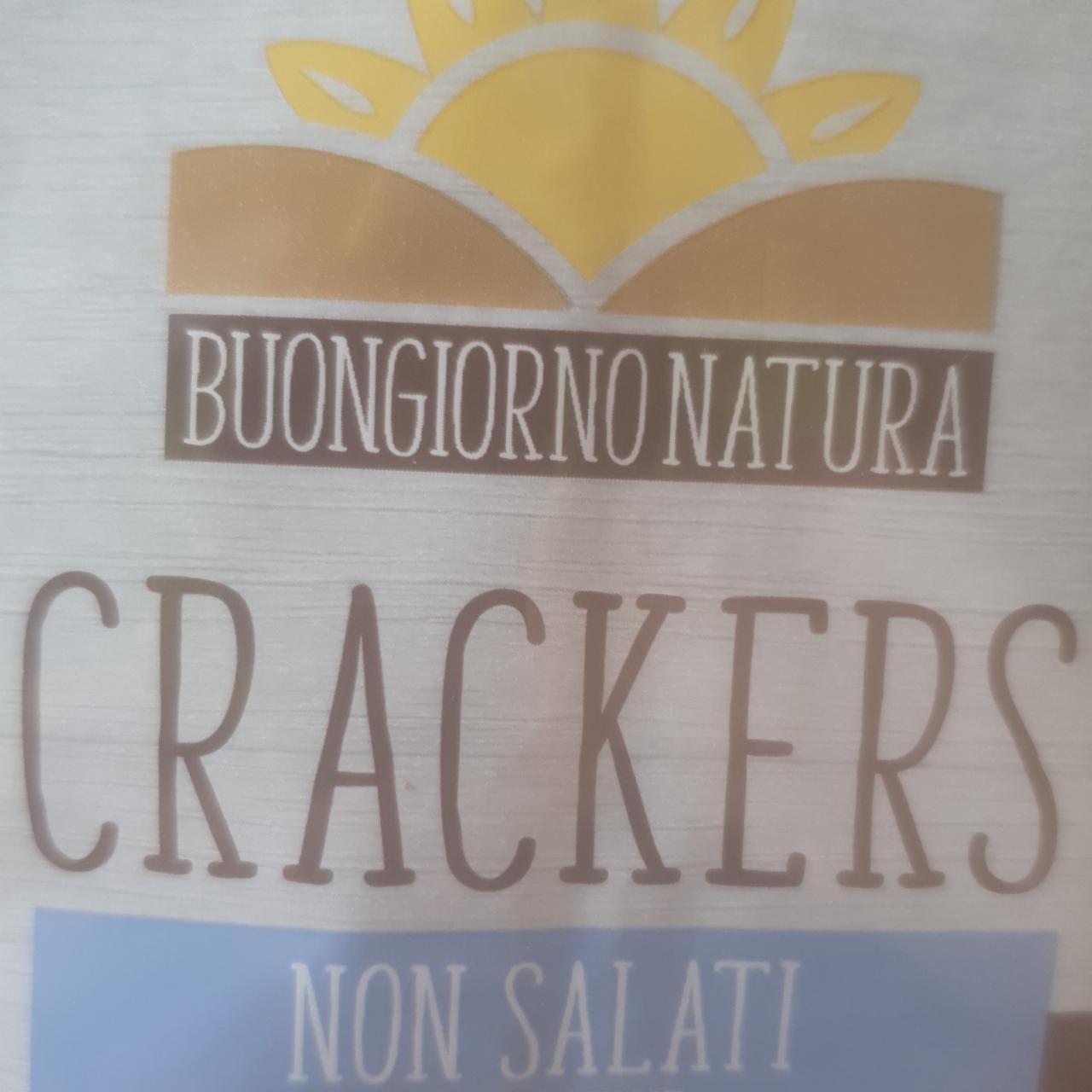 Fotografie - Crackers non salati Buongiorno Natura