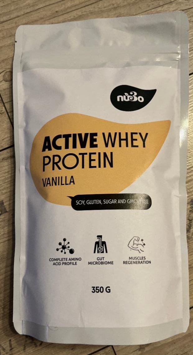 Fotografie - Active Whey Protein Vanilla nu3o