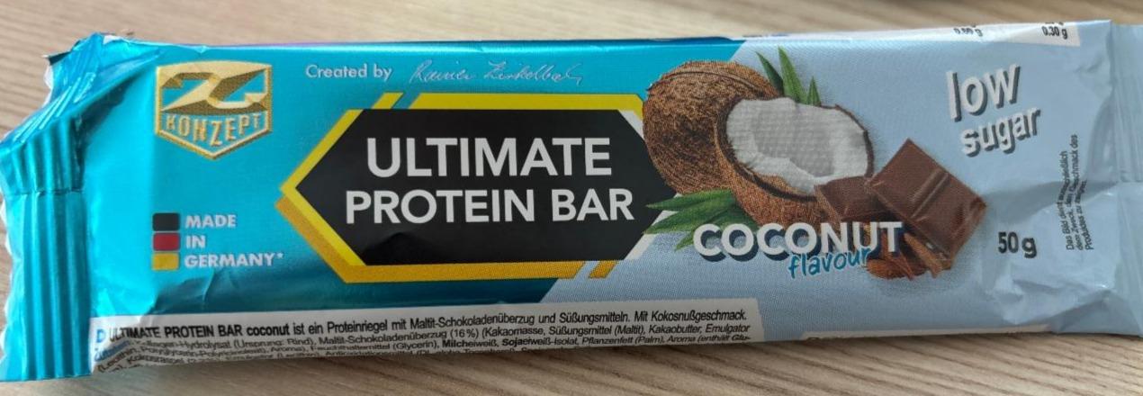 Fotografie - Ultimate protein bar coconut flavour Z-Konzept