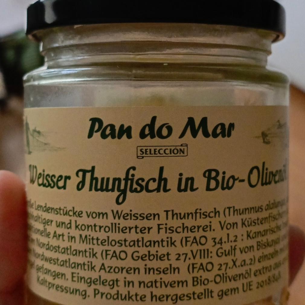 Fotografie - Weisser Thunfisch in Bio-Olivenöl Pan do Mar