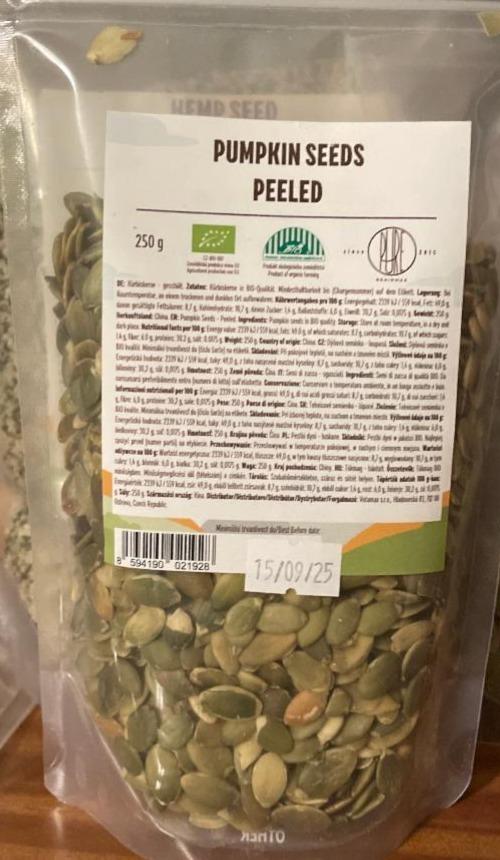 Fotografie - Pumpkin Seeds Peeled BrainMax Pure