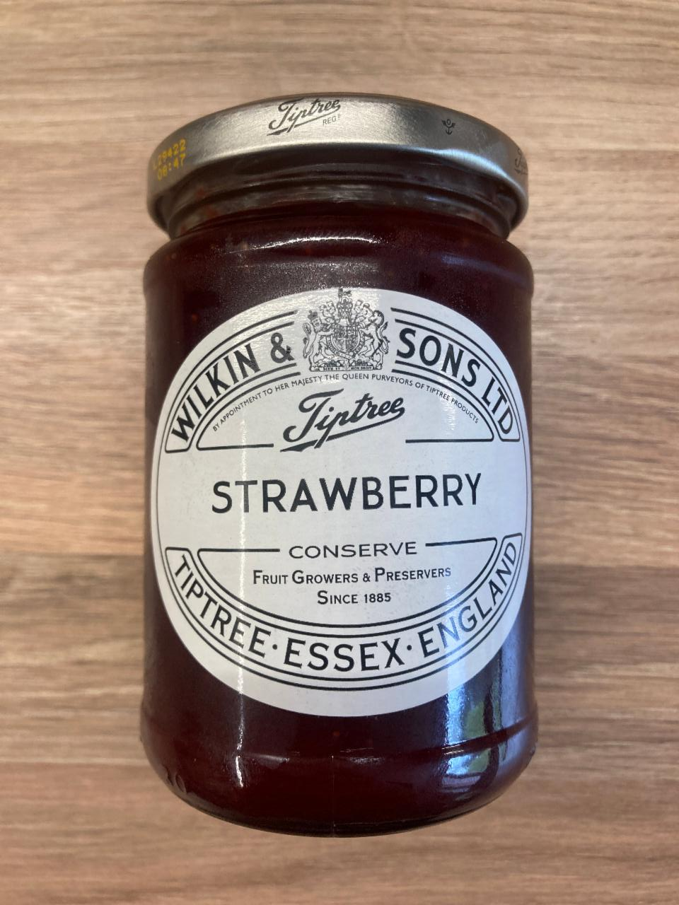 Fotografie - Tiptree Strawberry extra jam Wilkin & Sons