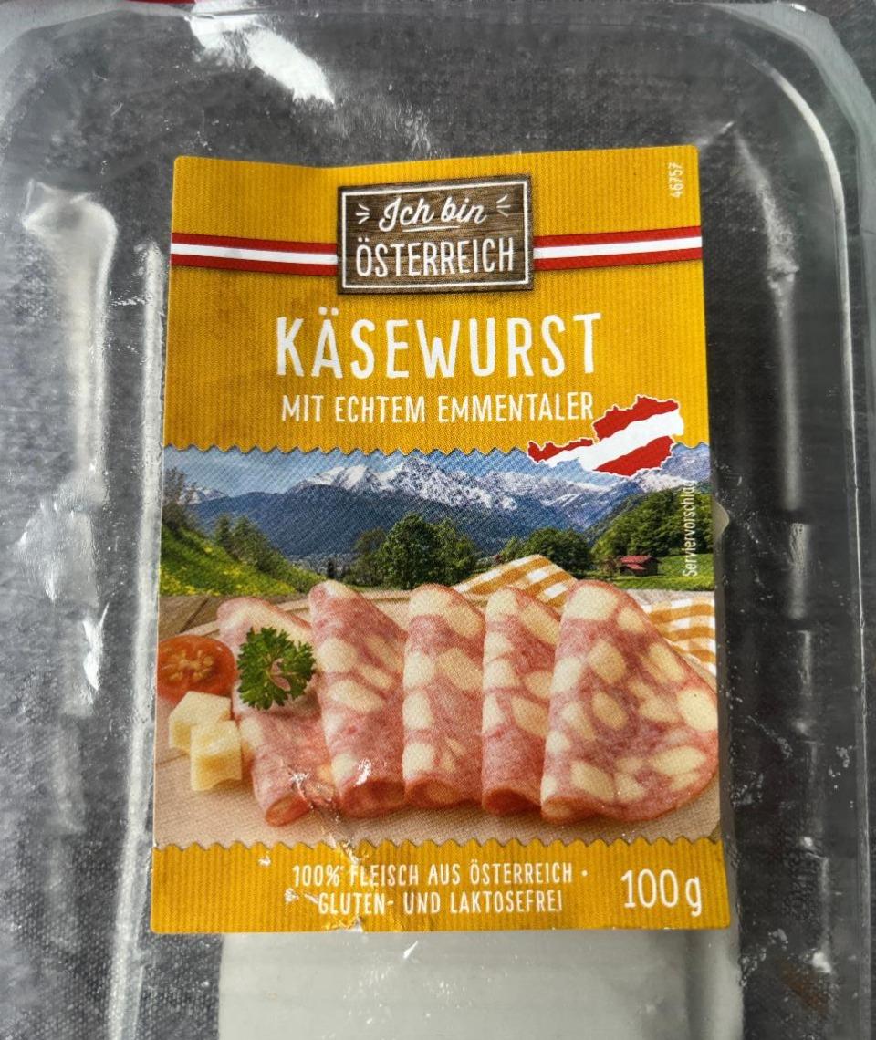 Fotografie - Käsewurst Ich bin Österreich