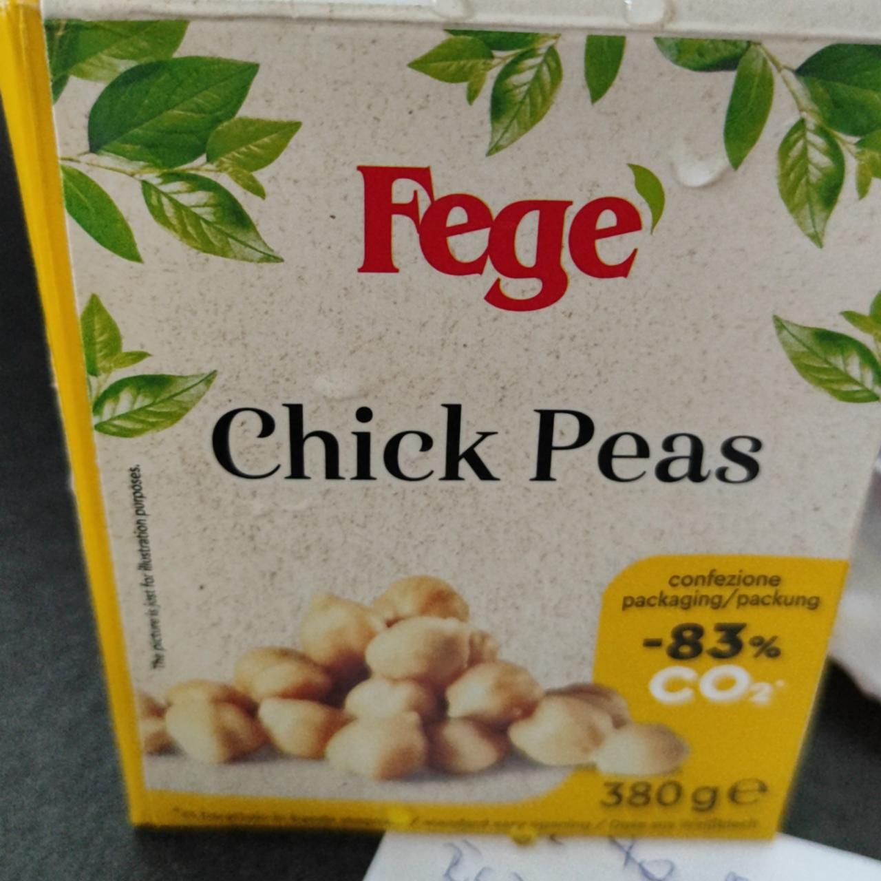 Fotografie - Cizrna chick peas Fege