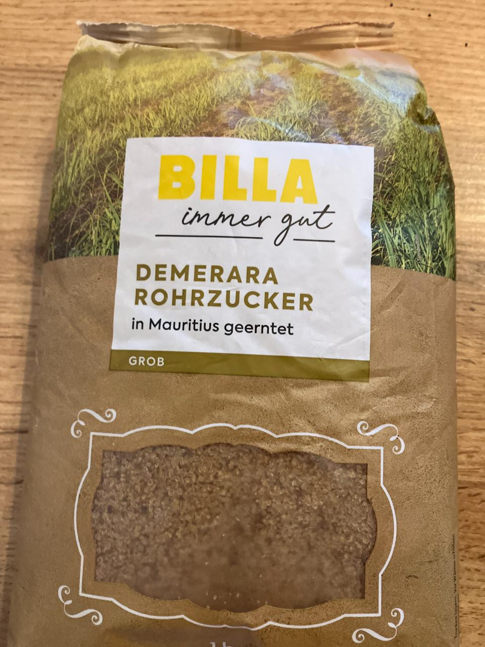 Fotografie - Demerara Rohrzucker Billa