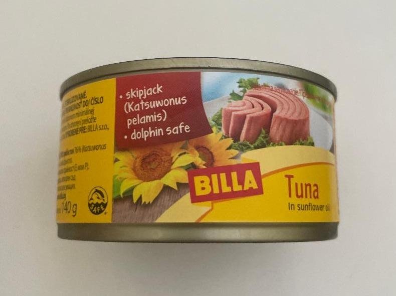 Fotografie - Tuna in sunflower oil Billa