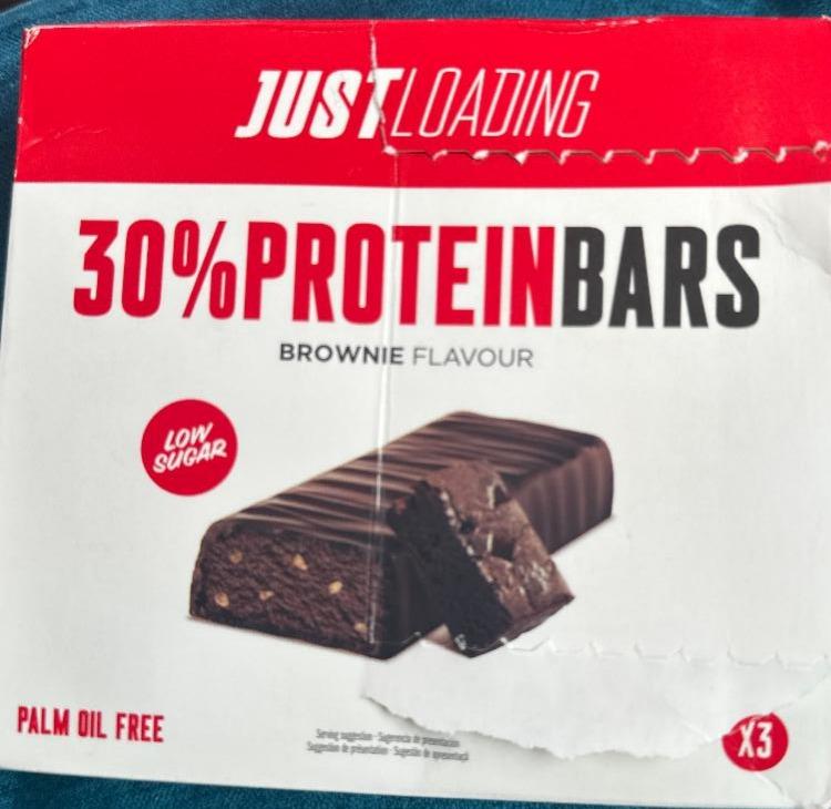 Fotografie - 30% protein bars brownie Just loading