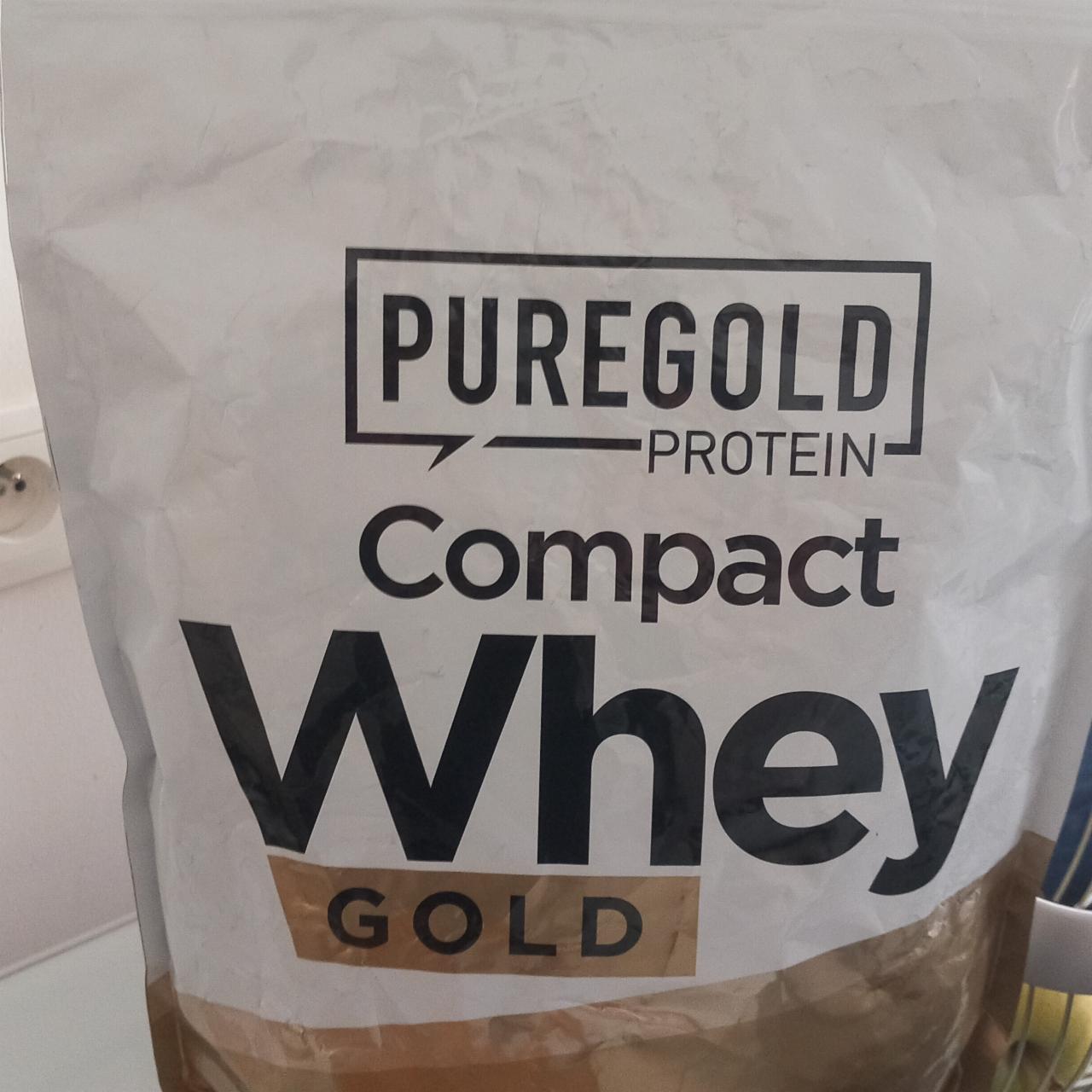 Fotografie - Compact Whey Gold Strawberry ice cream Puregold protein