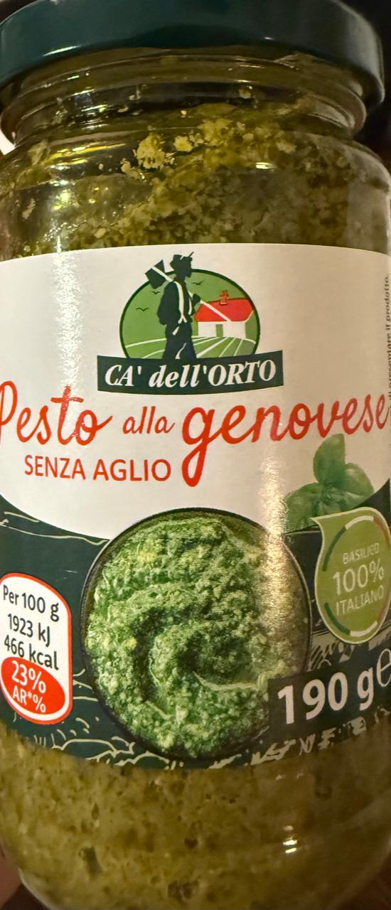 Fotografie - Pesto alla genovese Cà dell'Orto