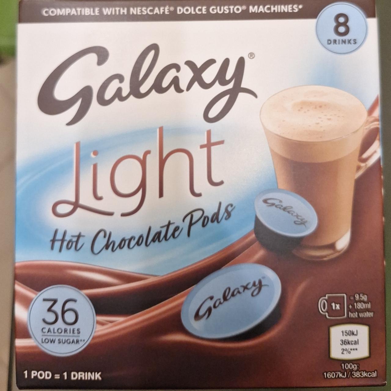 Fotografie - Galaxy Light Hot Chocolate Pods