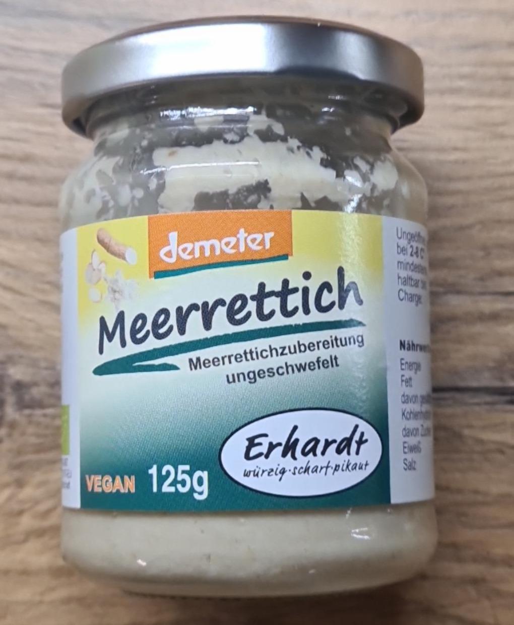 Fotografie - Meerrettich demeter