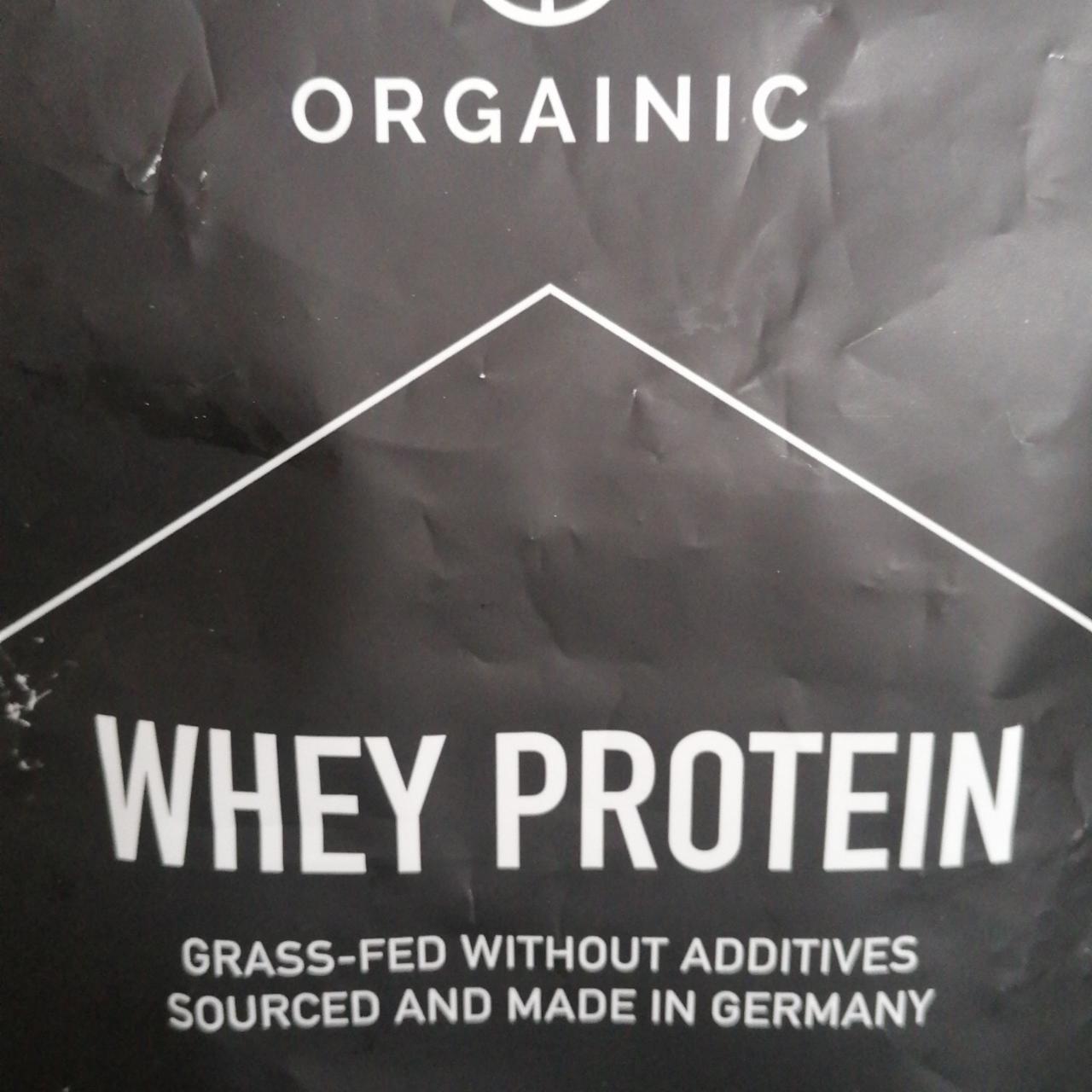 Fotografie - whey banán Orgainic