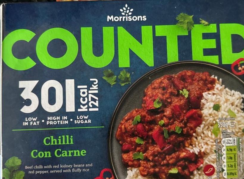 Fotografie - Counted Chilli Con Carne Morrisons