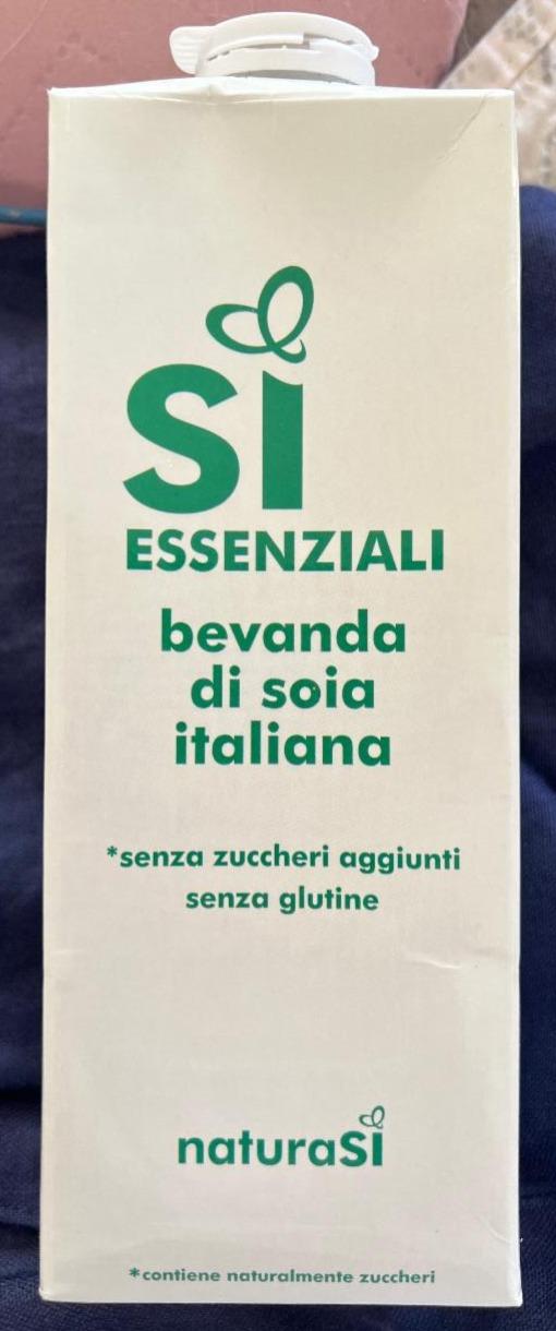 Fotografie - Sì essenziali bevanda di soia italiana NaturaSì