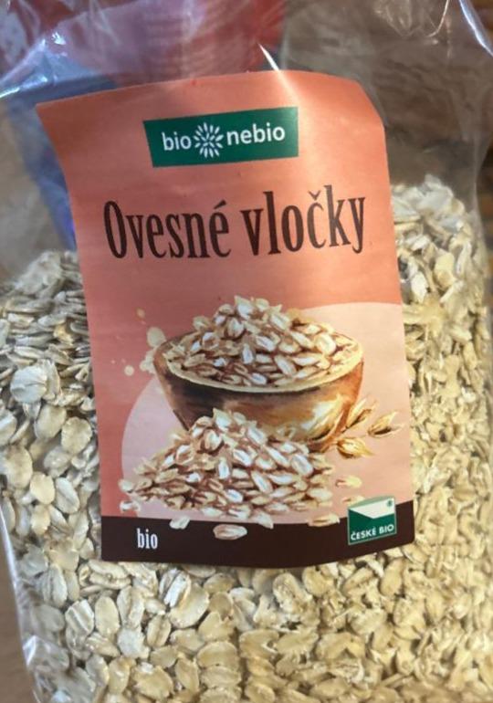 Fotografie - bio nebio ovsené vločky